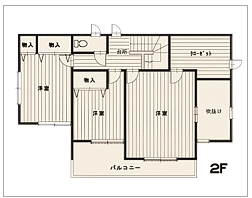 2F間取り