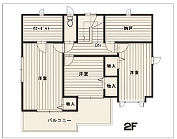 2F間取り