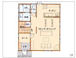1F間取り