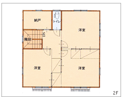 2F間取り