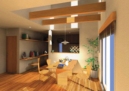 イメージ:ワークスペースのある家